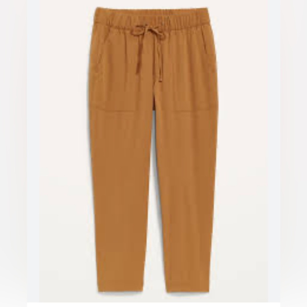 High-Waisted StretchTech Utility Crop Pants XL